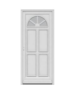 [JAMAIS UTILISE] Porte D Entree Bois Vitree Vil H215 x L90 Poussant Gauche GD MENUISERIES