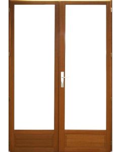  Porte Fenetre Bois 2 Vantaux H215 x L140 Cotes Tableau