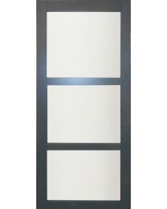 [JAMAIS UTILISE] Porte Coulissante Blakeria RAL7016 Vitrée H204 x L83 GD MENUISERIES