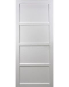 Porte Coulissante Tamera blanc 4 panneaux H204 x L63