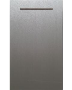 Porte de cuisine Lumi platine H700xL400 1porte 