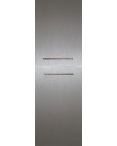 Porte Frigo de cuisine Lumi platine H2004xL595 