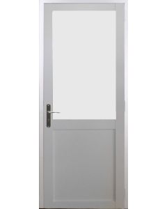 Bloc Porte Athena BLANC H204 x L83 Poussant Droite Cotes Tableau