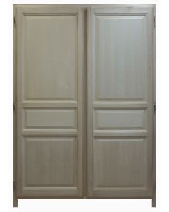 Porte Placard en Paulownia ouvrant Traverse Droit H1820 x L1200