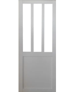 Porte Coulissante Atelier Blanc H204 x L73 