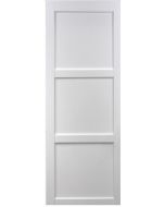 Porte Coulissante Korya Blanc 3 panneaux H204 x L93 